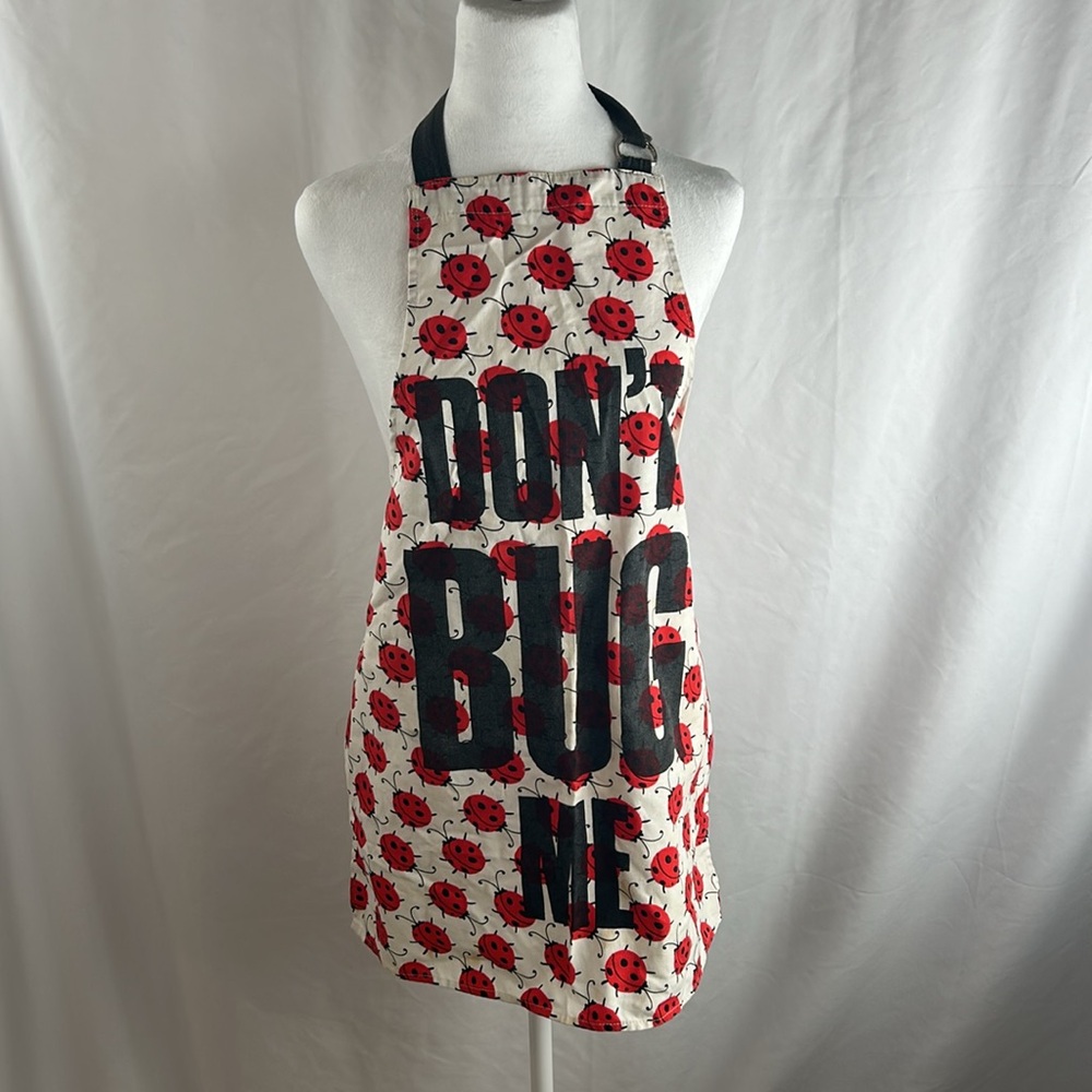 Vintage Don’t Bug Me Ladybug Apron 70’s